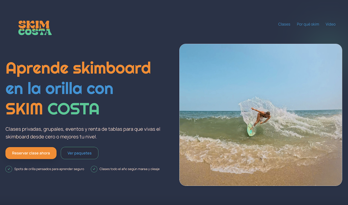 Skim Costa Puerto Escondido